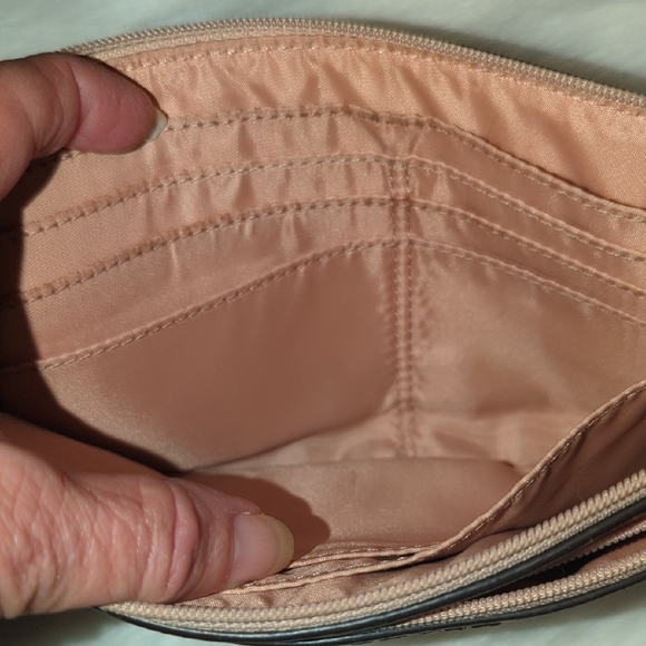 Coach Pink Leather Wristlet - Picture 8 of 14